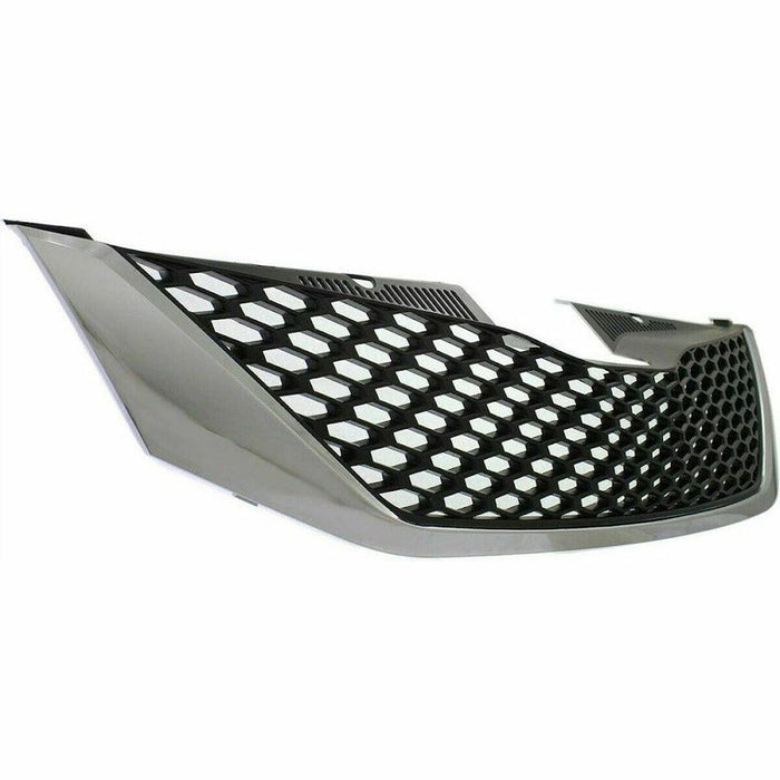 2011-2017 Toyota Sienna Grille Black Mesh With Chrome Moulding Without Cruise Control SE Model - TO1200356-Partify-Painted-Replacement-Body-Parts