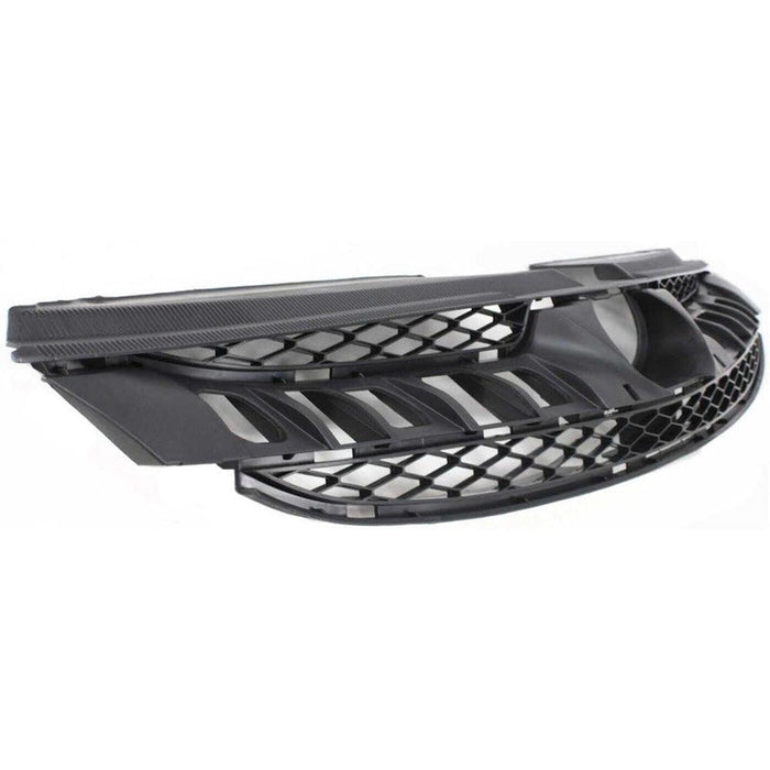 2006-2010 Toyota Sienna Grille Matte Black Without Sensors - TO1200305-Partify-Painted-Replacement-Body-Parts