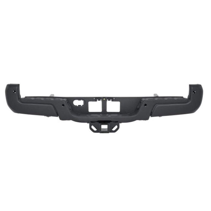 Toyota Tacoma CAPA Certified Rear Bumper Assembly With Sensor Holes With Tow Hitch - TO1103134C