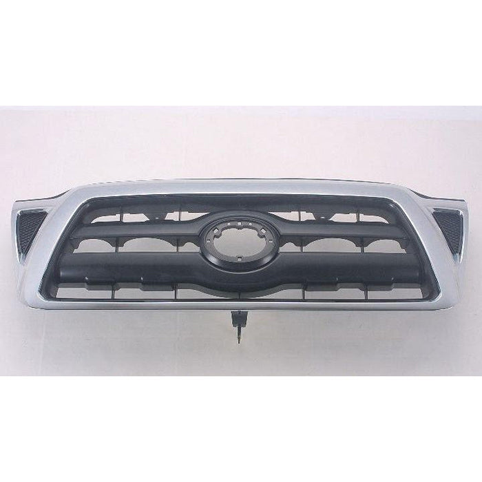 Toyota Tacoma Pickup 2WD CAPA Certified Grille Chrome Black - TO1200268C