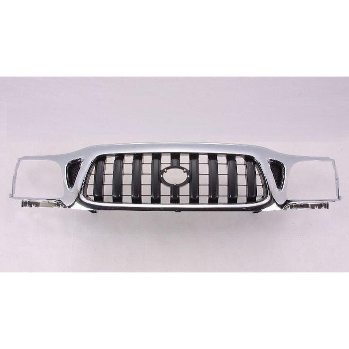 Toyota Tacoma Pickup 2WD CAPA Certified Grille Chrome/Dark Gray - TO1200248C