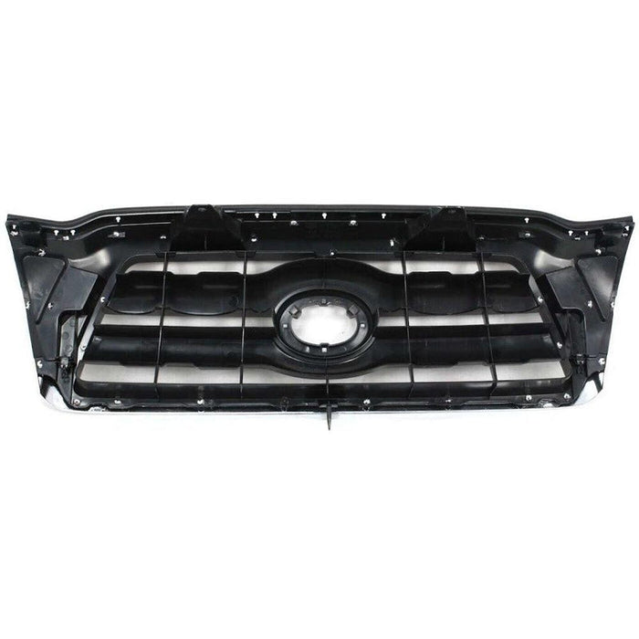 2005-2008 Toyota Tacoma Pickup 2WD Grille Chrome Black - TO1200268-Partify-Painted-Replacement-Body-Parts