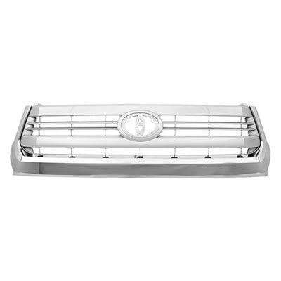 Toyota Tundra 4WD CAPA Certified Grille Painted Silver-Gray With Chrome Moulding 1794 Edition - TO1200376C