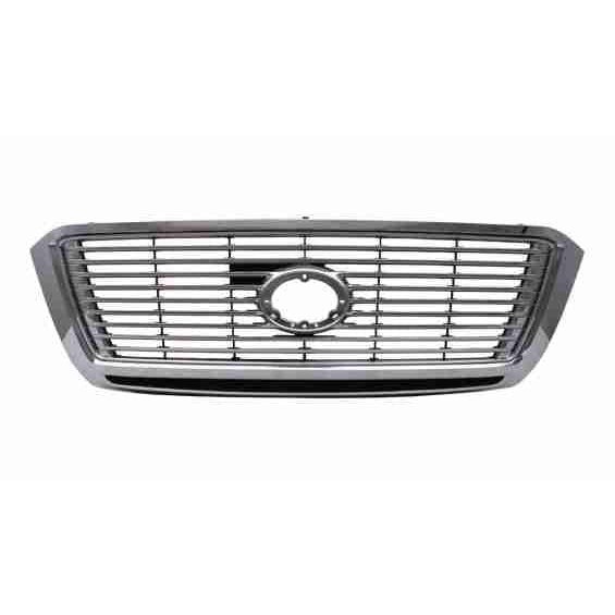 Toyota Tundra Pickup CAPA Certified Grille Limited/Platinum Model Without Sport Package Chrome With Silver Billet Insert - TO1200338C