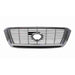 2010-2013 Toyota Tundra Pickup Grille Limited/Platinum Model Without Sport Package Chrome With Silver Billet Insert - TO1200338-Partify-Painted-Replacement-Body-Parts