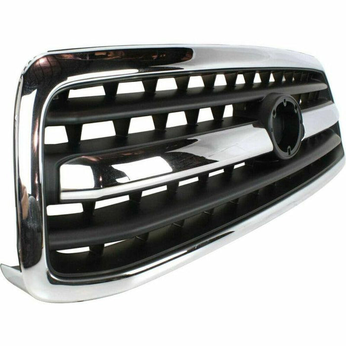 2000-2002 Toyota Tundra Pickup Grille Regular Chrome Black - TO1200223-Partify-Painted-Replacement-Body-Parts