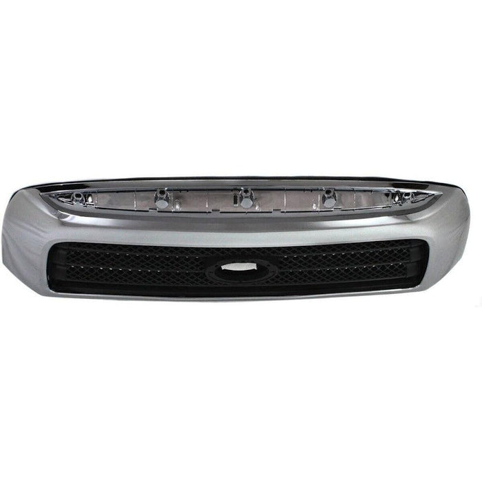 2007-2009 Toyota Tundra Pickup Grille Sr5 Model Black With Chrome Frame - TO1200301-Partify-Painted-Replacement-Body-Parts