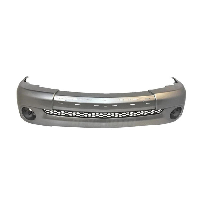 Toyota Tundra SR5 Double Cab CAPA Certified Front Bumper With Molding Holes & With Flare Holes - TO1000280C