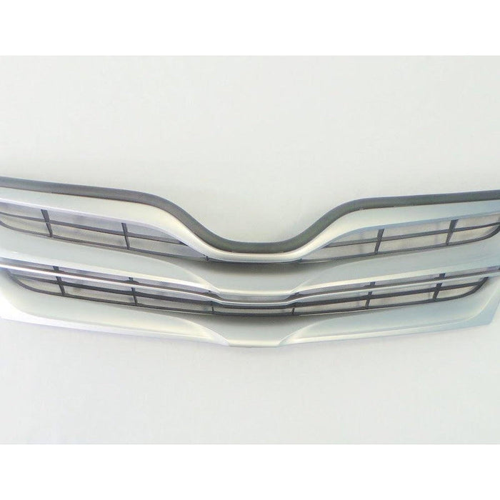 Toyota Venza CAPA Certified Grille Painted Silver Black - TO1200359C