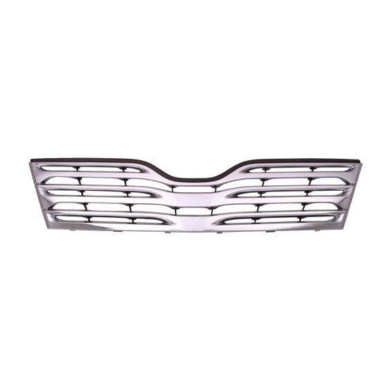 Toyota Venza CAPA Certified Grille Satin Nickel Chrome - TO1200321C