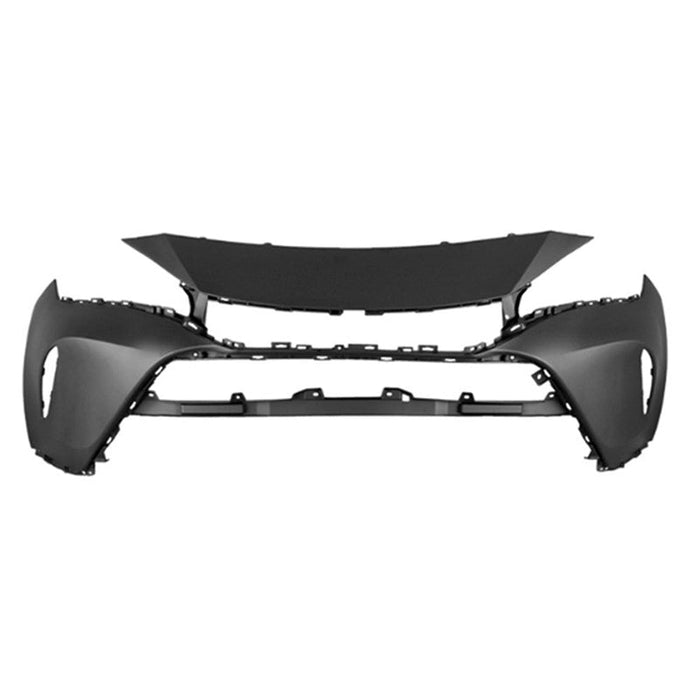 Toyota Venza CAPA Certified Front Bumper Without Sensor Holes - TO1000476C