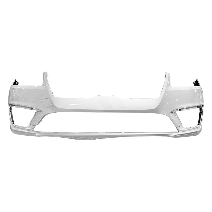Lincoln MKZ CAPA Certified Front Bumper Without Sensor Holes With Tow Hook Hole - FO1000741C