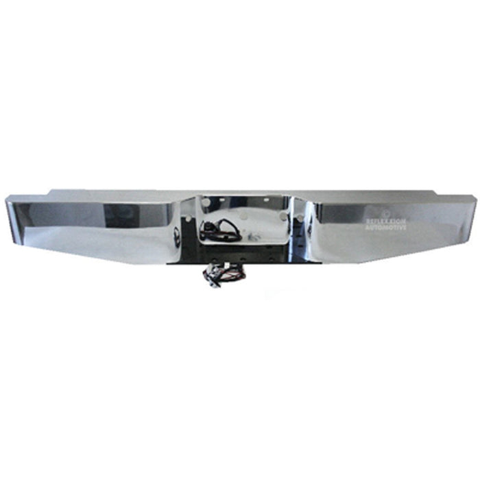 Rear Bumper Assembly Universal 10-Inch Drop Bumper Bright Requires Bracket Kit - UN1103106