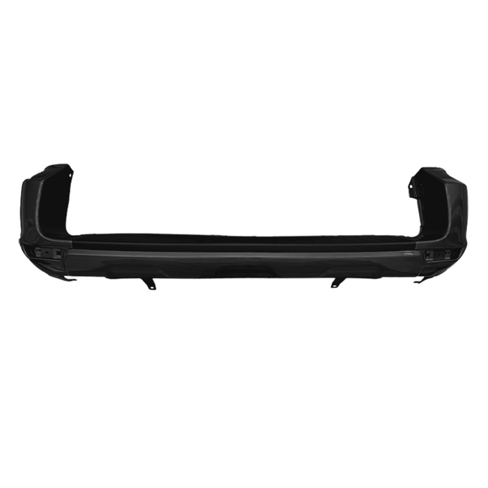 Toyota RAV4 (With Spare Tire on Tailgate) CAPA Certified Rear Bumper Without Bumper Flare Holes - TO1100270C