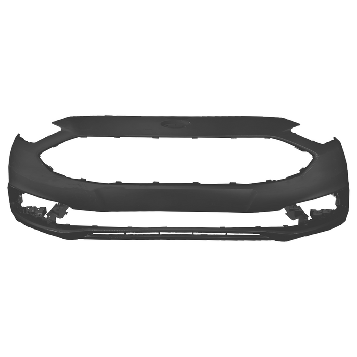 Ford Fusion Non Sport Front Bumper Without Sensor Holes - FO1000718