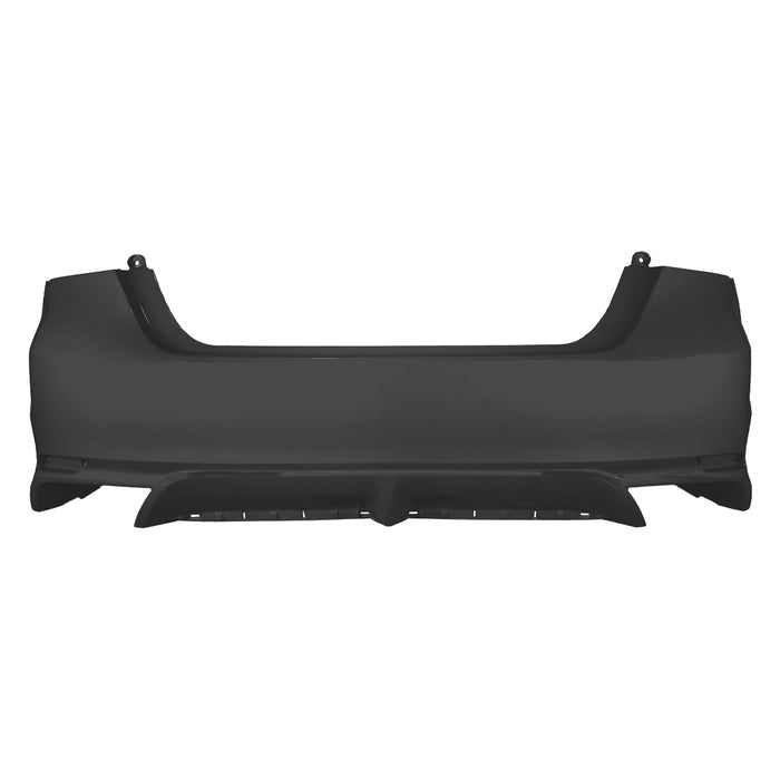 Toyota Camry SE/XSE CAPA Certified Rear Bumper Without Sensor Holes - TO1100335C