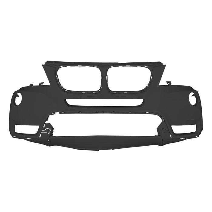 BMW X3 Front Bumper Without Headlight Washer Holes Without M-Package - BM1000252