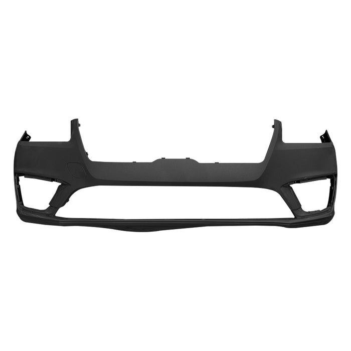 Lincoln MKZ CAPA Certified Front Bumper Without Sensor Holes With Tow Hook Hole - FO1000741C