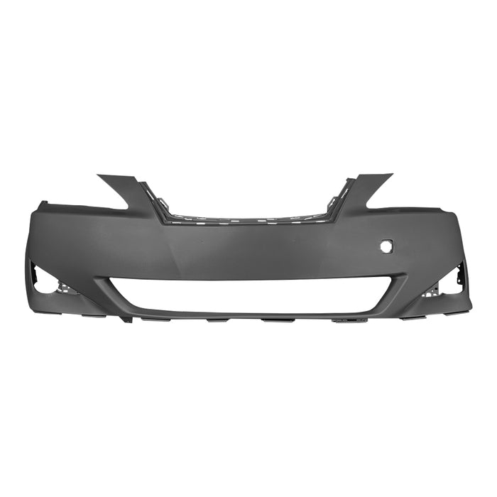 Lexus IS Front Bumper Without Sensor Holes & Without Headlight Washer Holes - LX1000163