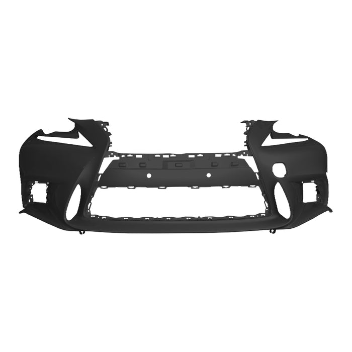 Lexus IS F-Sport Front Bumper Without Sensor Holes & With Headlight Washer Holes - LX1000256
