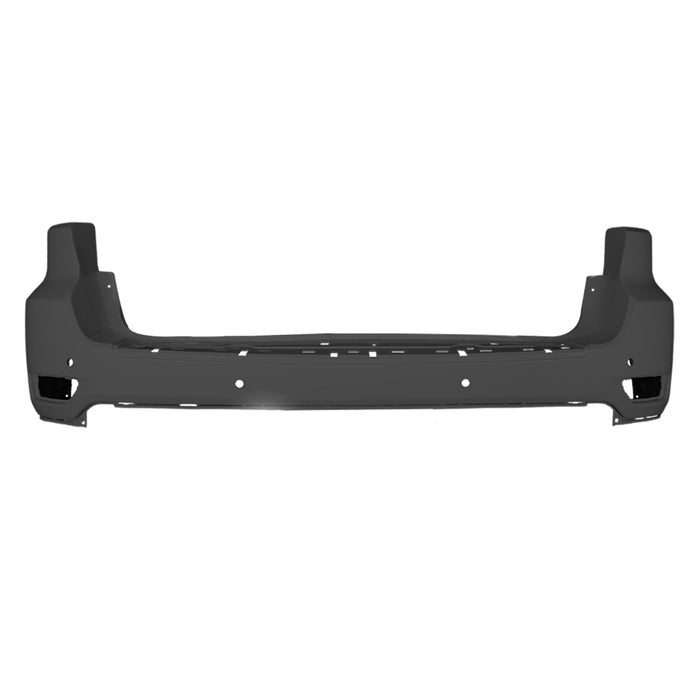 Jeep Grand Cherokee Laredo / Limited / Overland / Trailhawk Rear Bumper With 4 Sensor Holes & Without Blind Spot Detection - CH1100A25