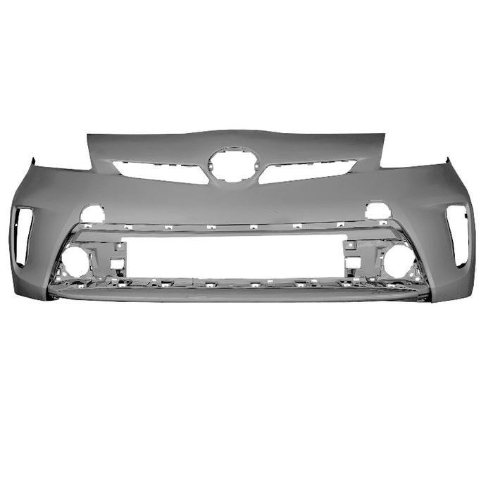 Toyota Prius Front Bumper Without Headlamp Washer Holes - TO1000394