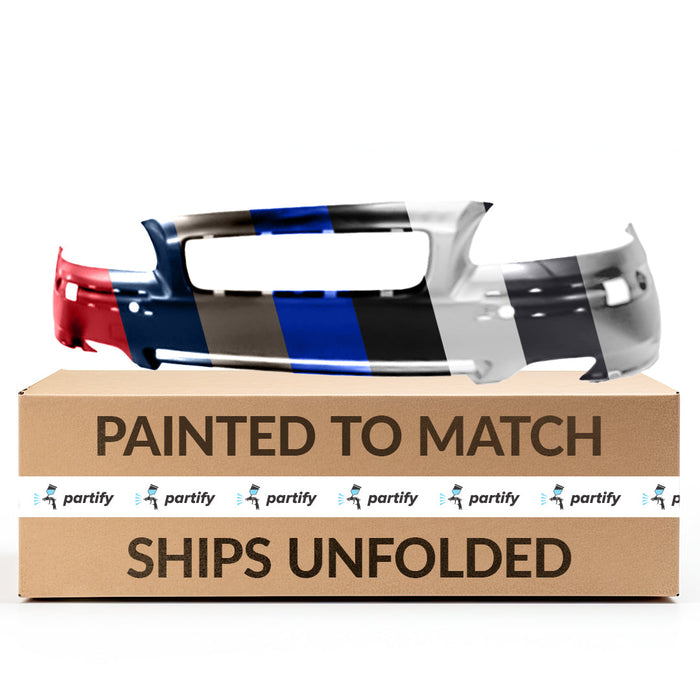 Parachoques delantero original Volvo V70 sin orificios para lavafaros - 399970466