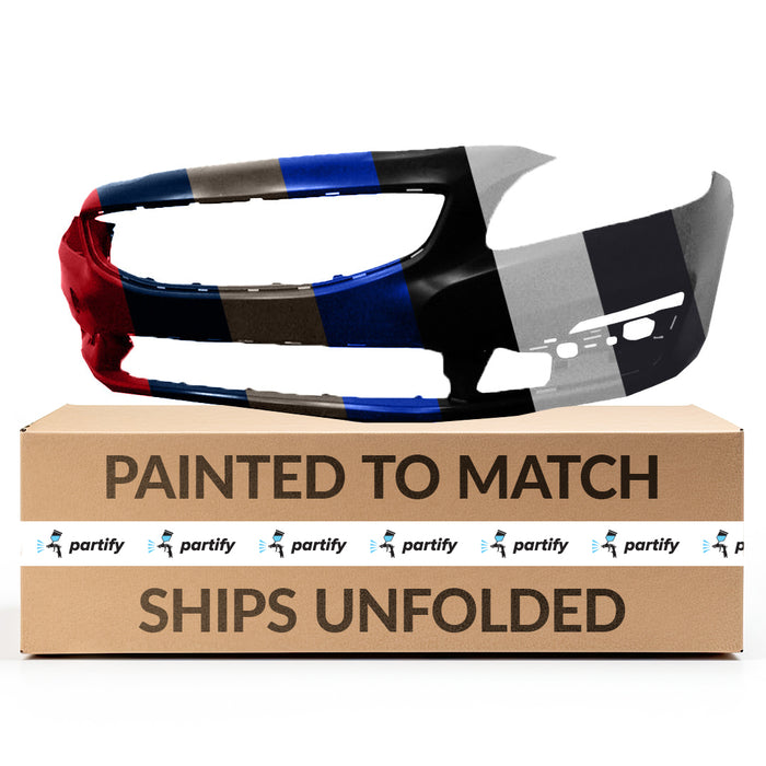 Volvo S60 CAPA Certified Front Bumper Without Sensor Holes/ Headlight Washer Holes - VO1000201C