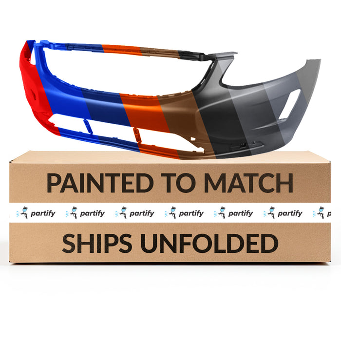 Parachoques delantero del Volvo XC60 sin orificios para sensores ni lavafaros - VO1000204