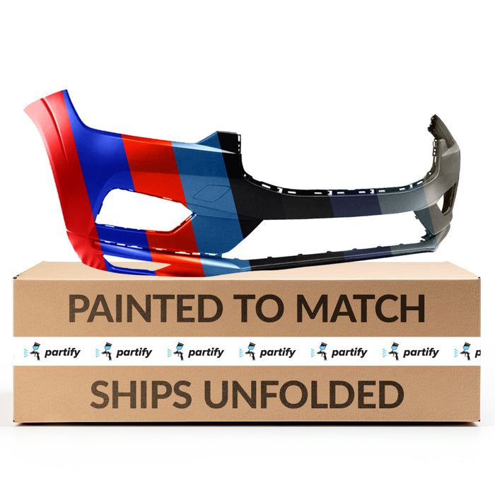 Volvo XC60 Front Bumper Without Headlight Washer Holes & Without Sensor Holes - VO1000228