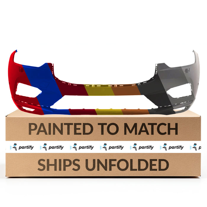 Parachoques delantero Volvo XC60 con certificación CAPA, con orificios para lavafaros y sensores - VO1000231C