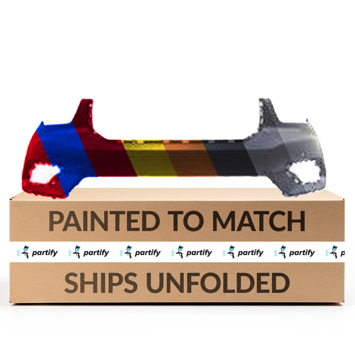 Volvo XC40 CAPA Certified Front Bumper Without Sensor Holes & With Headlight Washer Holes - VO1000245C