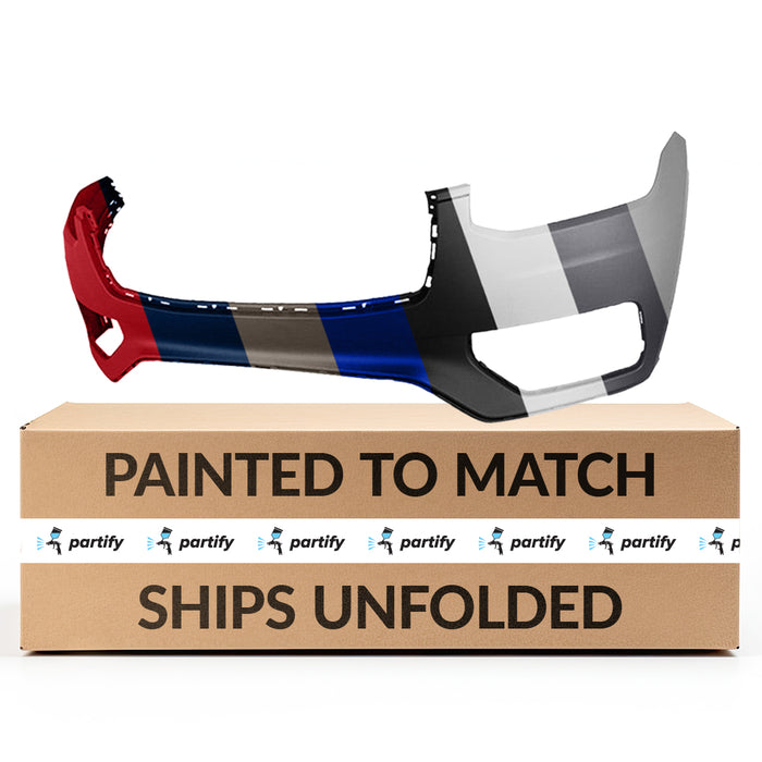 Parachoques delantero del Volvo XC90 sin orificios para lavafaros - VO1000247