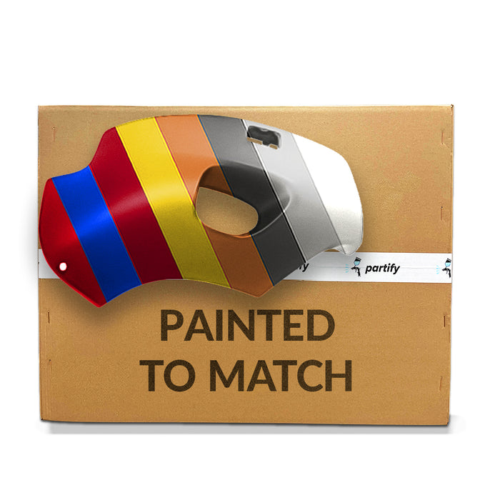 Volvo XC90 CAPA Certified Front Passenger Side Lower Bumper Without Fog Light Holes - VO1017100C