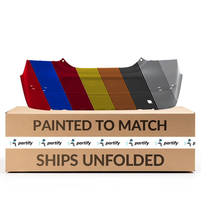 Volvo C30 CAPA Certified Rear Bumper W/O Parking Sensors - VO1100169C