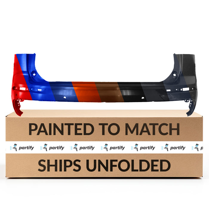 Parachoques trasero con orificios para sensores, certificado CAPA para Volvo XC60 - VO1100182C