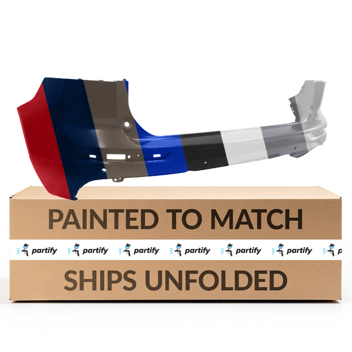 Parachoques trasero Volvo XC60 Momentum/R-Design con 4 orificios para sensores - VO1100186