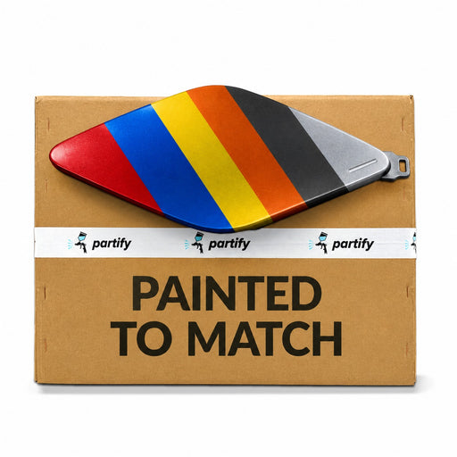 Partify painted-to-match tow hook cover graphic - VO1129103