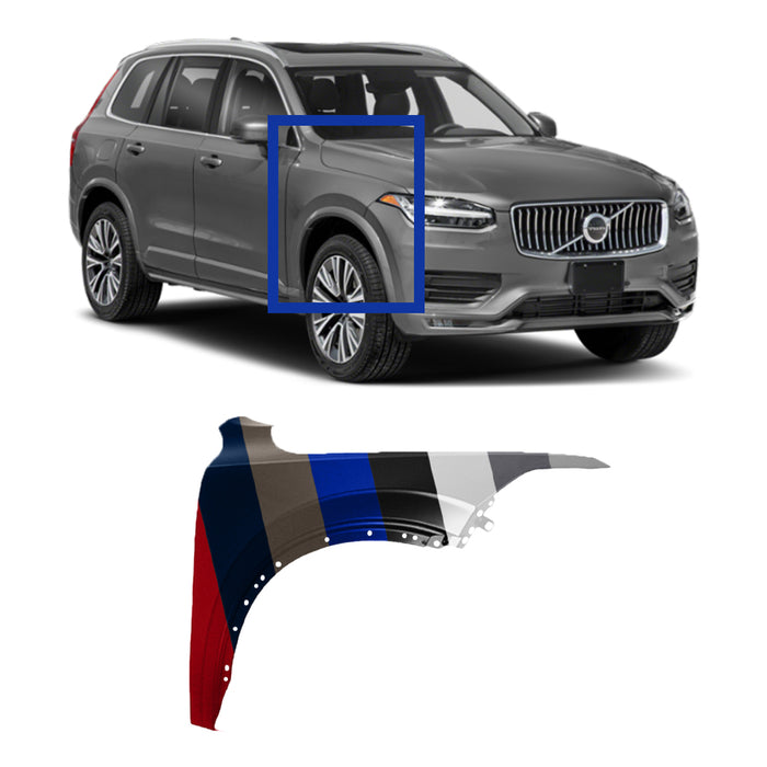 Volvo XC90 CAPA Certified Passenger Side Fender - VO1241123C