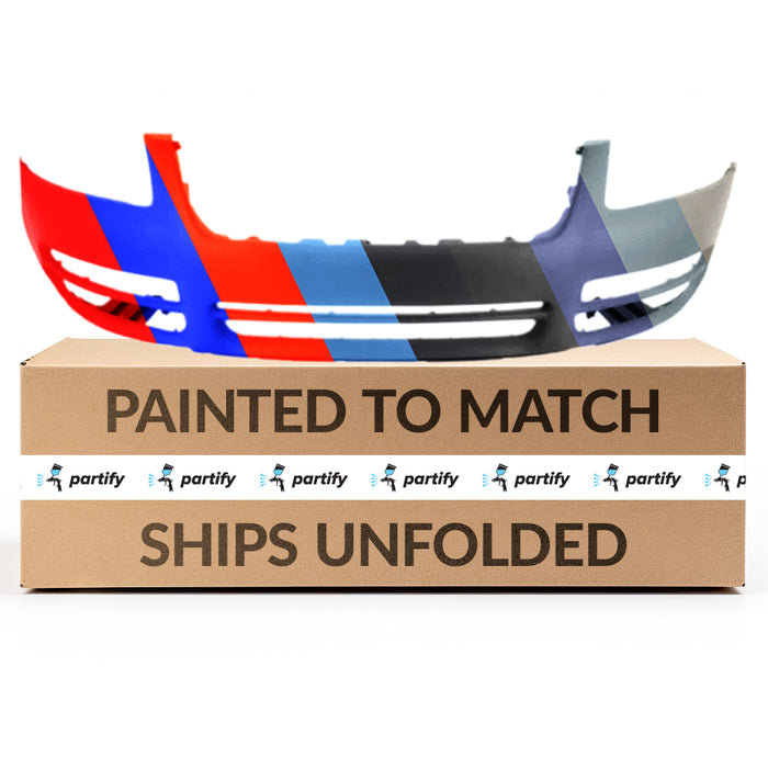 Parachoques delantero para Volkswagen Touareg sin orificios para sensores ni lavafaros - VW1000149