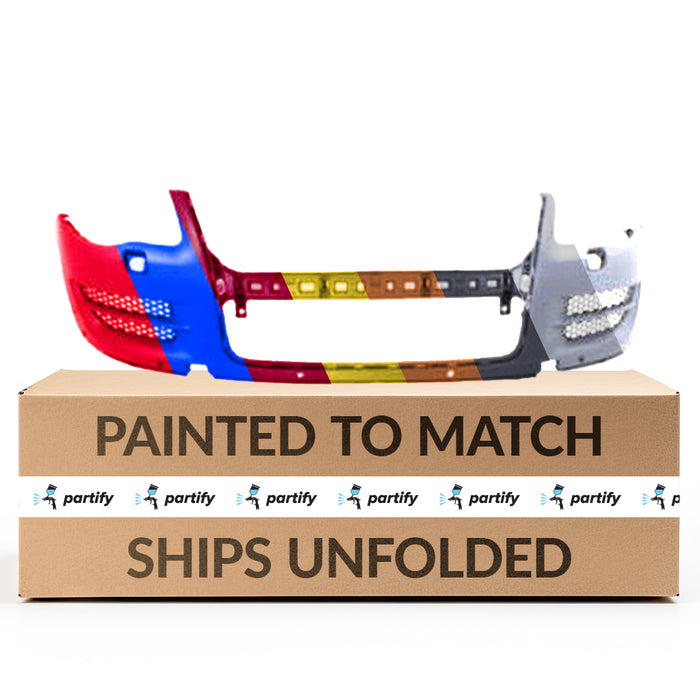 Volkswagen Touareg CAPA Certified Front Bumper With Sensor Holes & With Head Light Washer Holes - VW1000169C