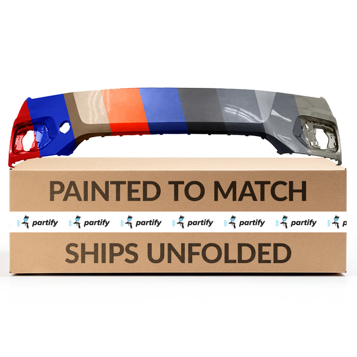 Parachoques delantero original Volkswagen Tiguan/Tiguan Edición Limitada sin orificios para lavafaros - 5N0807217ENGRU