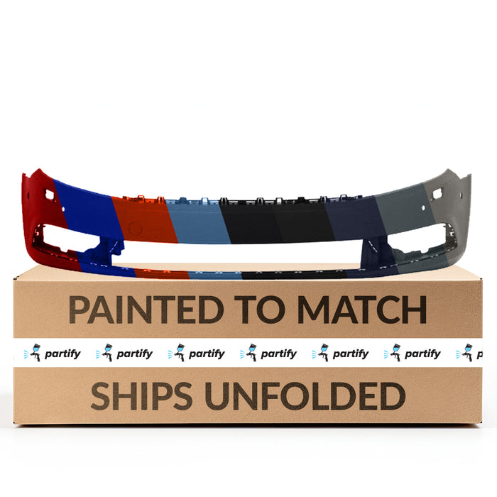 Volkswagen CC Non R-Line OEM Front Bumper With Sensor Holes & With Headlight Washer Holes - 3C8807217ANGRU