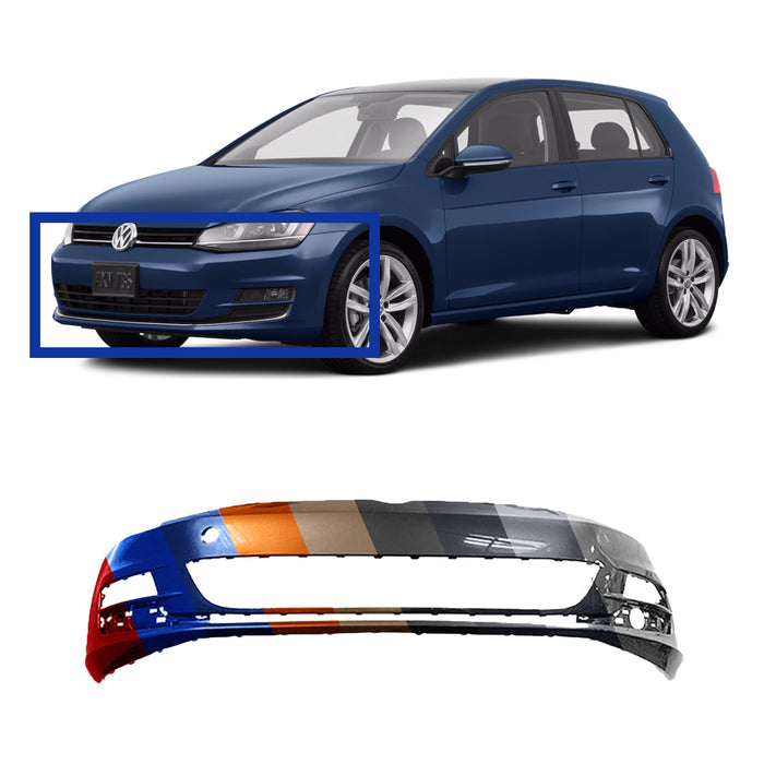 Volkswagen Golf Hatchback/Sportwagen Front Bumper - VW1000208