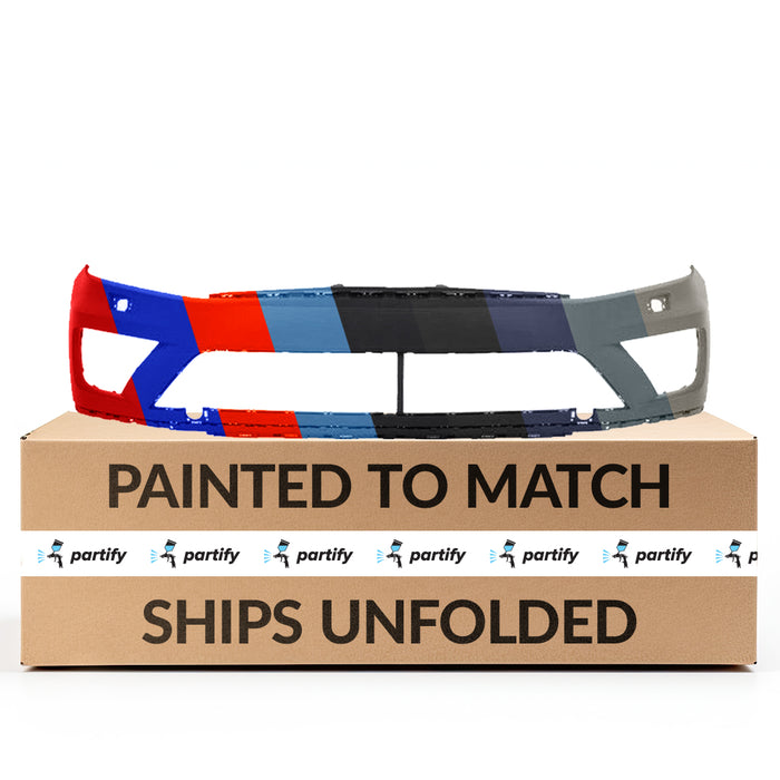 Volkswagen Touareg OEM Front Bumper Without Sensor Holes & With Headlight Washer Holes - 7P6807221DGRU