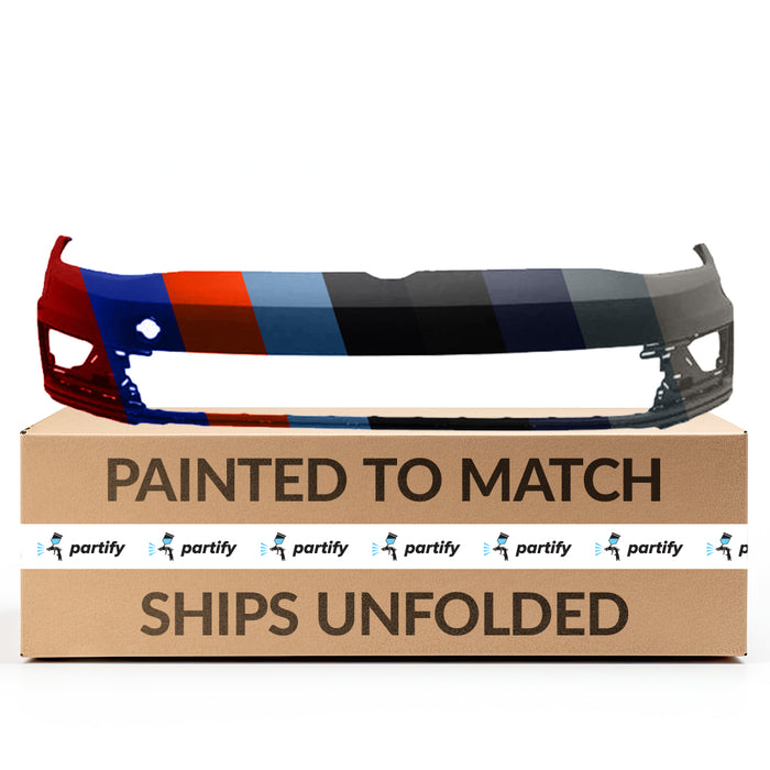 Volkswagen Golf Alltrack OEM Front Bumper Without Sensor Holes - 5G0807217LHGRU