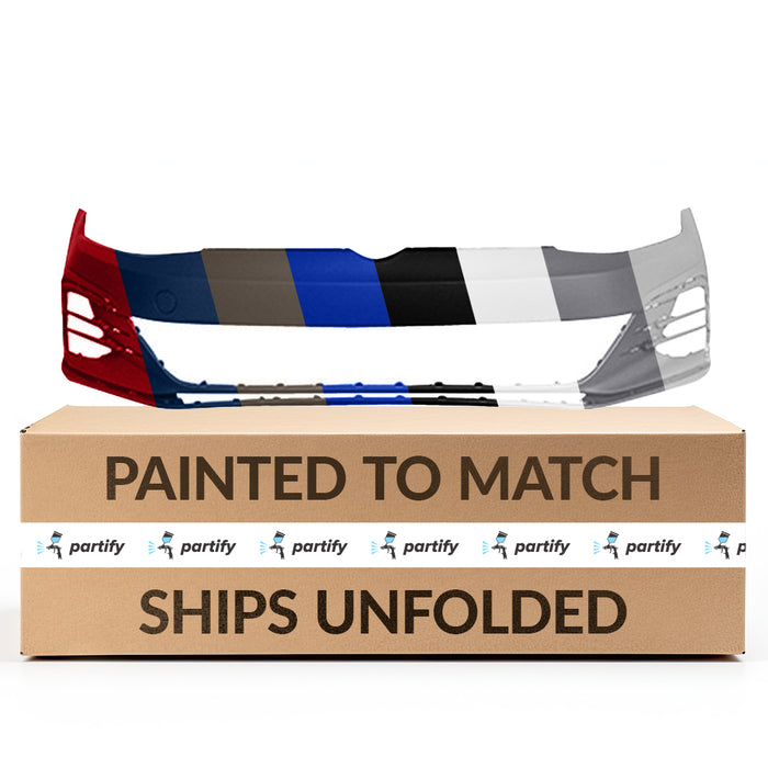 Volkswagen GTI Front Bumper With Sensor Holes Without Headlight Washer Holes - VW1000241