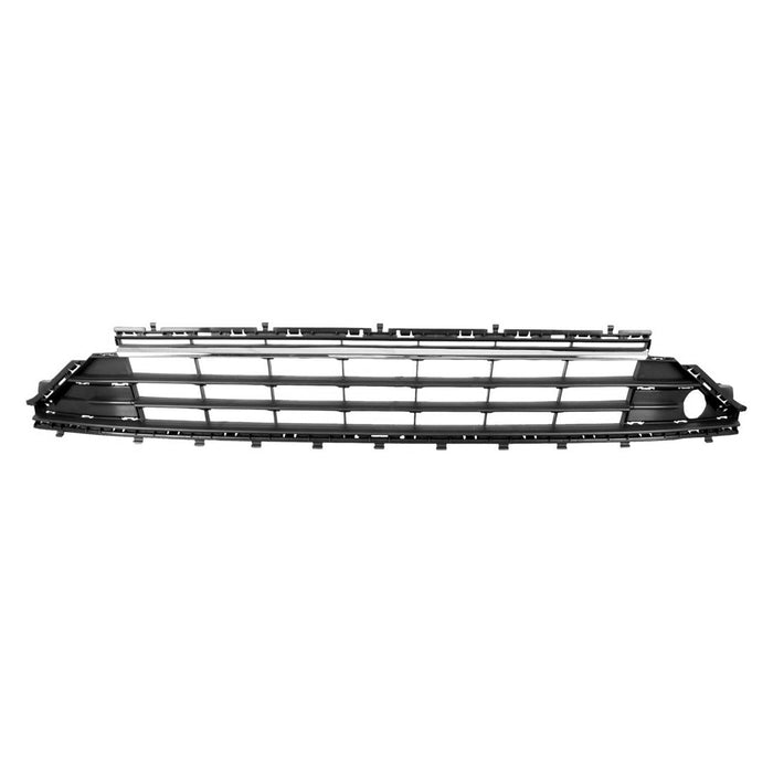 Volkswagen Golf/Golf SportWagen Front Bumper Grille Satin /Chrome - VW1036150