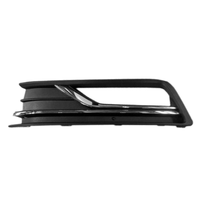 Volkswagen Passat Front Driver Side Bumper Insert Outer Grille For Use W/Fog Lamps W/O Block Heater - VW1038146