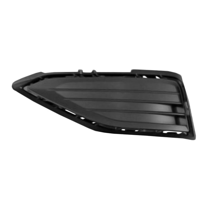 Volkswagen Jetta Comfortline/Execline/Highline/R-Line/S/SE/SEL/SEL Premium/Trendline/Wolfsburg Front Driver Side Bumper Insert Fog Lamp Opening Cover For Use W/O Fog Lamps - VW1038159